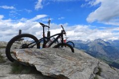 Gipfelglück mit dem Mountainbike