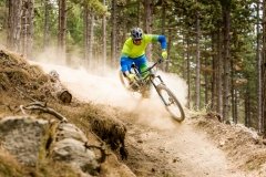 Spaß in der Trailabfahrt