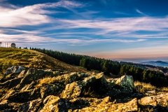 schöne Rhönblicke auf E-MTBike Tour
