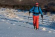 unterwegs auf Einsteiger Skitour in der Rhön