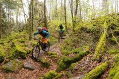 perfekte Trails zum üben in der Rhön