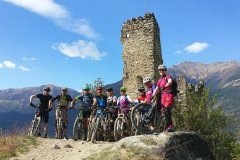 jede Menge Trals und Spaß im Mountainbike Trailcamp Vinschgau